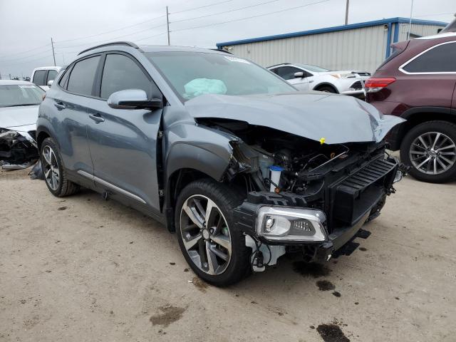 KM8K53A52LU482095 - 2020 HYUNDAI KONA ULTIM GRAY photo 4