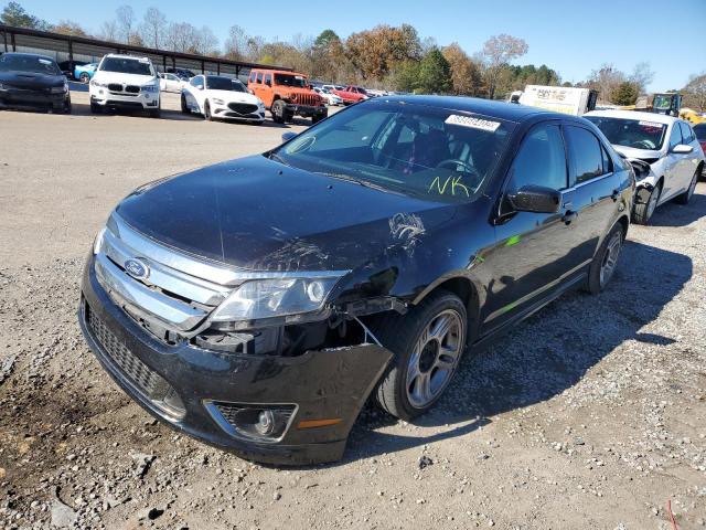 3FAHP0KC0BR170759 - 2011 FORD FUSION SPO BLACK photo 1