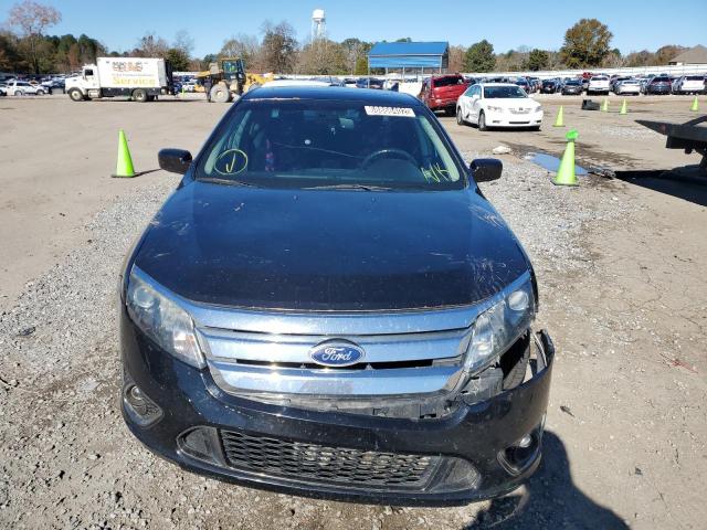 3FAHP0KC0BR170759 - 2011 FORD FUSION SPO BLACK photo 5