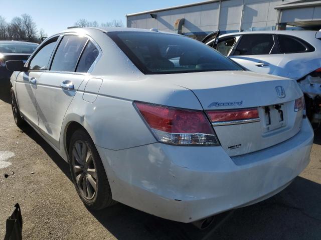 1HGCP3F82CA009788 - 2012 HONDA ACCORD EXL WHITE photo 2