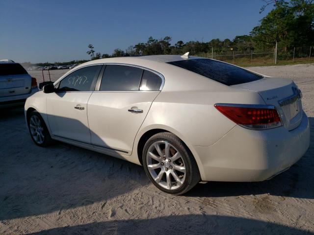 1G4GJ5G31DF262410 - 2013 BUICK LACROSSE T WHITE photo 2