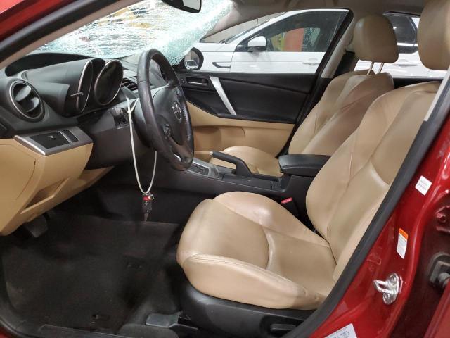 JM1BL1M67B1424776 - 2011 MAZDA 3 S ORANGE photo 7