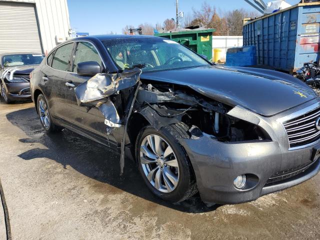 JN1BY1AR6CM390588 - 2012 INFINITI M37 X GRAY photo 4