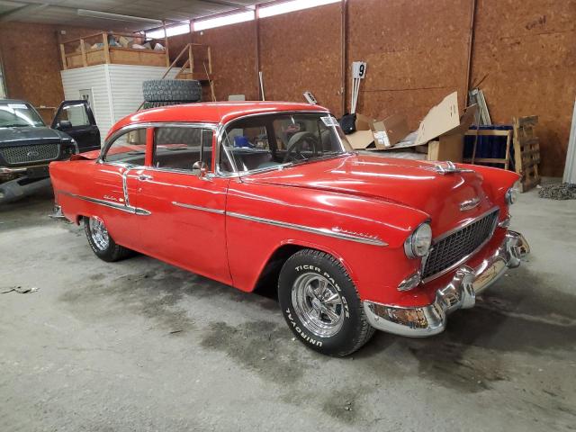 VC55T033351 - 1955 CHEVROLET BELAIRE RED photo 4