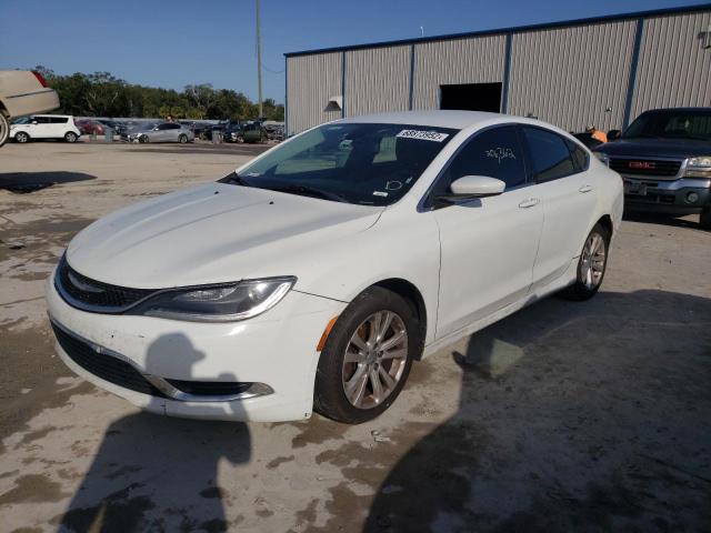 1C3CCCAB7FN650269 - 2015 CHRYSLER 200 LIMITE WHITE photo 1