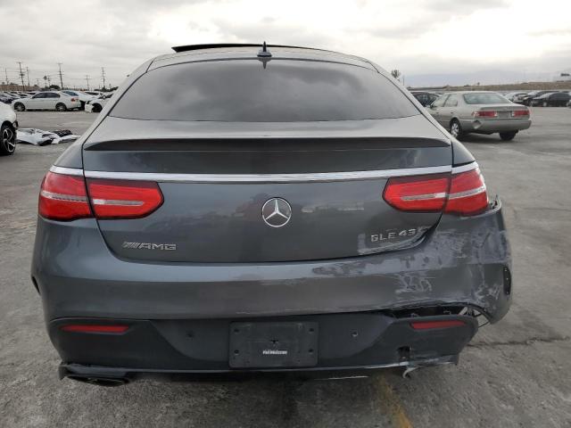 4JGED6EB9KA151368 - 2019 MERCEDES-BENZ GLE COUPE GRAY photo 6