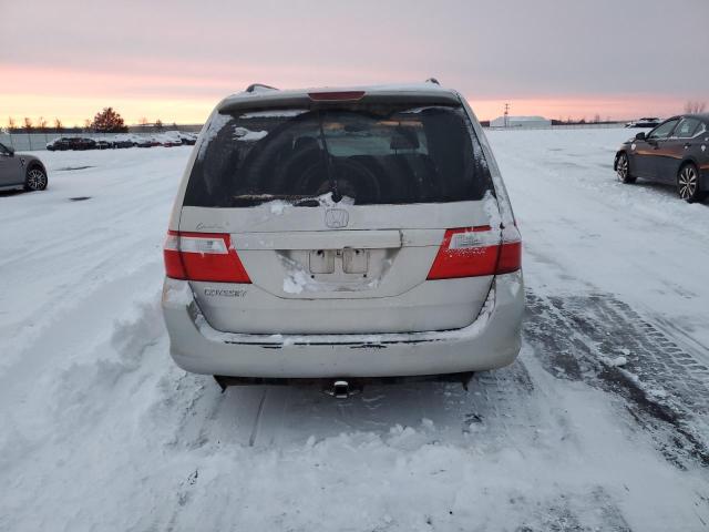 5FNRL38697B434843 - 2007 HONDA ODYSSEY EX SILVER photo 6