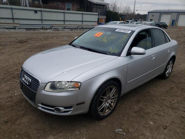 WAUAF78E16A202065 - 2006 AUDI A4 2 TURBO SILVER photo 1