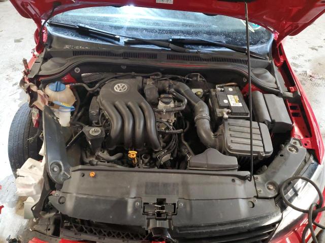 3VW2K7AJ9DM266992 - 2013 VOLKSWAGEN JETTA BASE RED photo 11