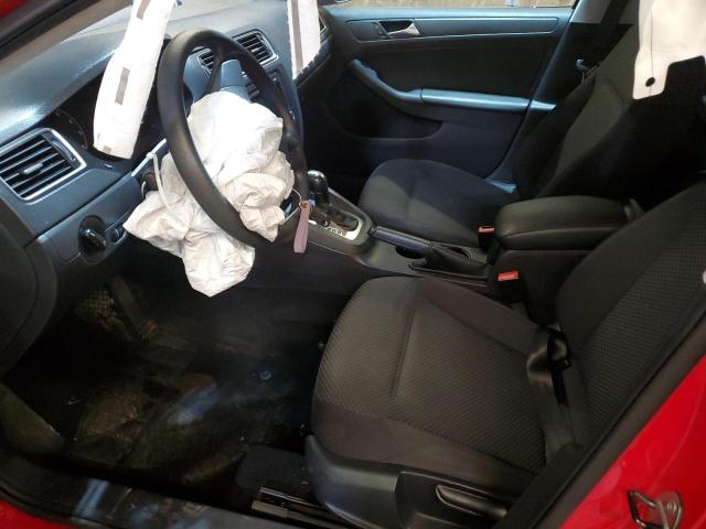 3VW2K7AJ9DM266992 - 2013 VOLKSWAGEN JETTA BASE RED photo 7