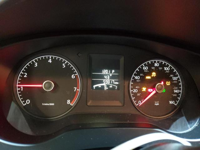 3VW2K7AJ9DM266992 - 2013 VOLKSWAGEN JETTA BASE RED photo 9