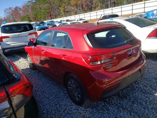 3KPA25AB3KE249611 - 2019 KIA RIO S RED photo 2