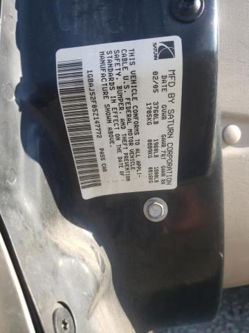 1G8AJ52F05Z147772 - 2005 SATURN ION LEVEL GOLD photo 12