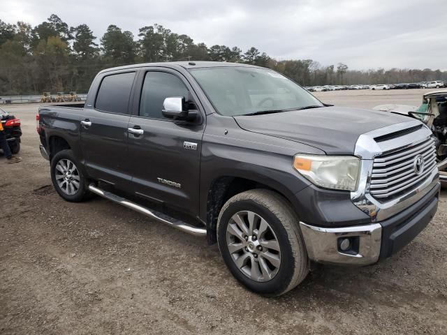 5TFFY5F15EX151656 - 2014 TOYOTA TUNDRA CRE GRAY photo 4