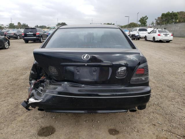 JT8BD69S020155699 - 2002 LEXUS GS 300 BLACK photo 6