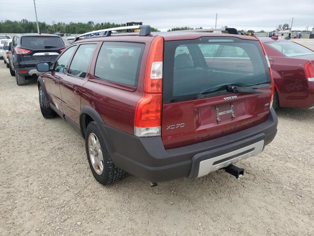 YV4SZ592261242644 - 2006 VOLVO XC70 BURGUNDY photo 2