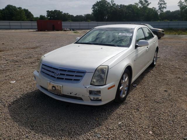 1G6DW677250182865 - 2005 CADILLAC STS WHITE photo 2