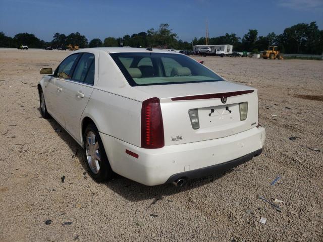 1G6DW677250182865 - 2005 CADILLAC STS WHITE photo 3