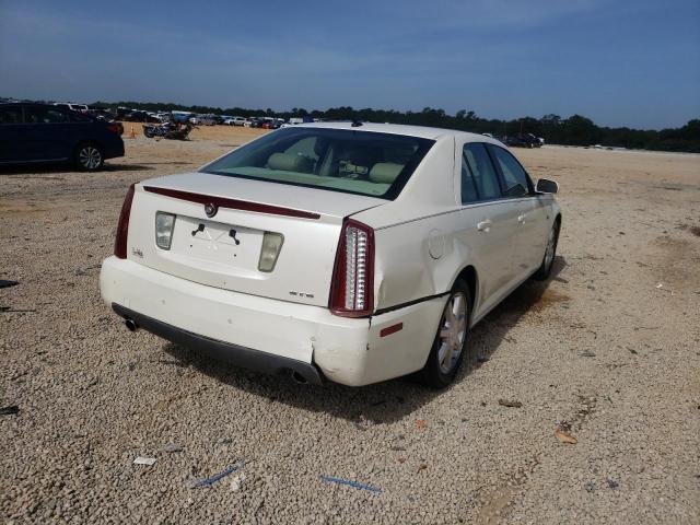 1G6DW677250182865 - 2005 CADILLAC STS WHITE photo 4