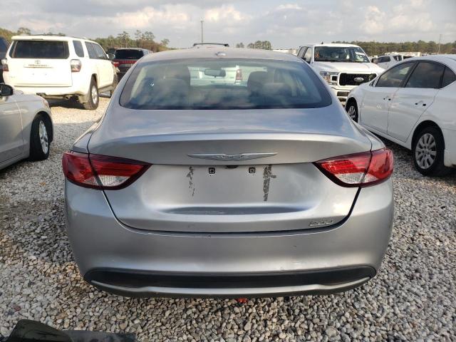 1C3CCCABXFN660309 - 2015 CHRYSLER 200 LIMITE SILVER photo 6