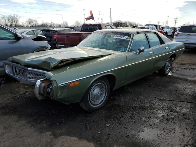 WH41G2G210603 - 1972 DODGE CORONET GREEN photo 1