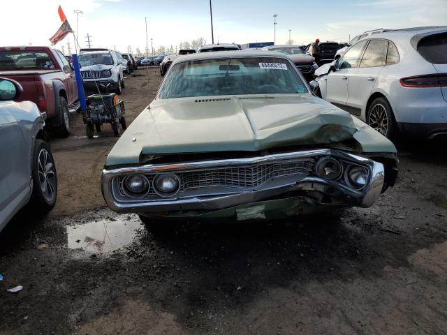 WH41G2G210603 - 1972 DODGE CORONET GREEN photo 5