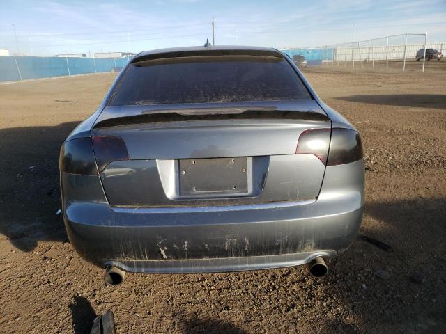 WAUDF78E18A148198 - 2008 AUDI A4 2.0T QU GRAY photo 6