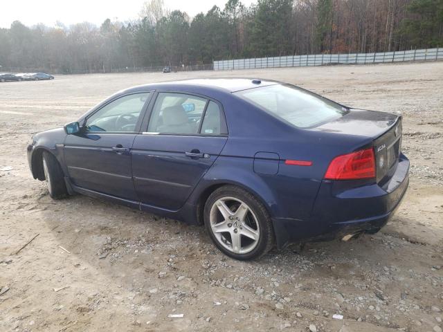 19UUA662X6A052041 - 2006 ACURA 3.2TL BLUE photo 2