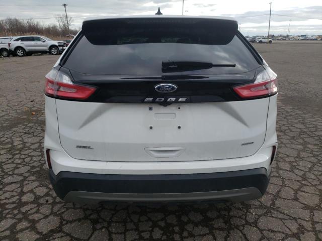 2FMPK4J96NBA51856 - 2022 FORD EDGE SEL WHITE photo 6