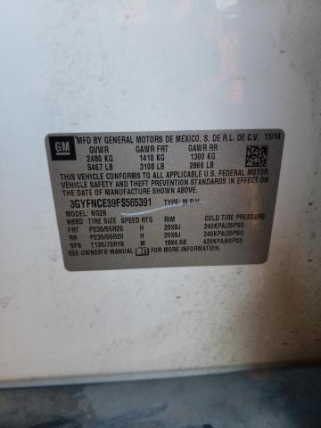 3GYFNCE39FS565391 - 2015 CADILLAC SRX PERFOR 白色 照片 12