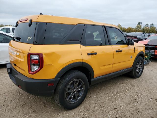 3FMCR9B64NRD44975 - 2022 FORD BRONCO SPO YELLOW photo 3