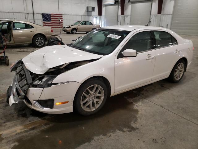 3FAHP0JG6BR283636 - 2011 FORD FUSION SEL WHITE photo 1