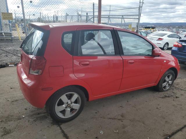KL1TD66638B205609 - 2008 CHEVROLET AVEO BASE Qırmızı foto 3