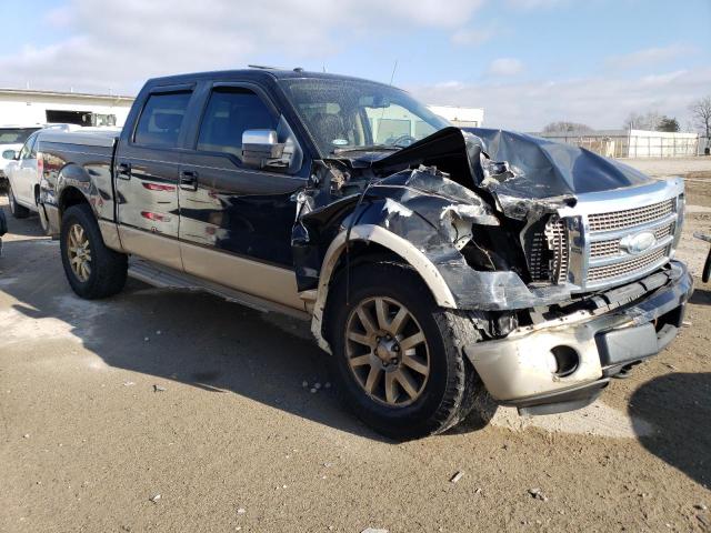 1FTPW14V79KB74674 - 2009 FORD F150 SUPER BLUE photo 4