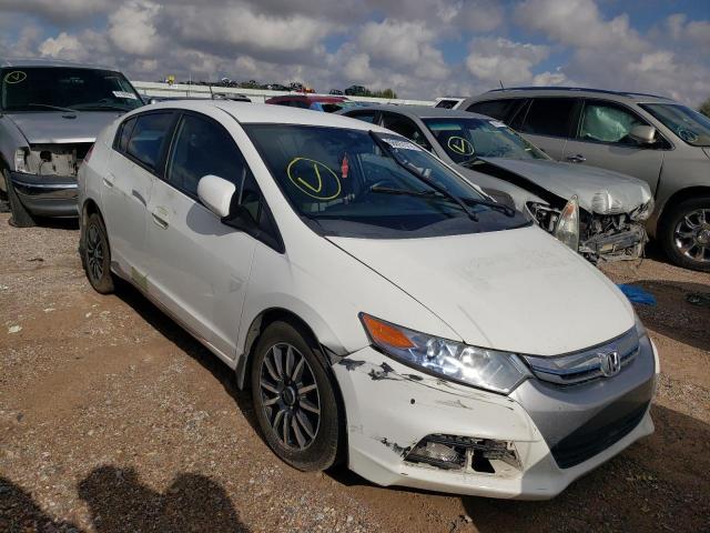 JHMZE2H31CS000227 - 2012 HONDA INSIGHT WHITE photo 1