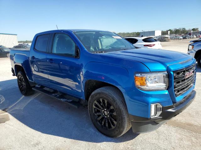 1GTG6CEN4M1186113 - 2021 GMC CANYON ELE BLUE photo 4