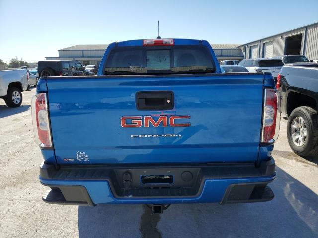 1GTG6CEN4M1186113 - 2021 GMC CANYON ELE BLUE photo 6