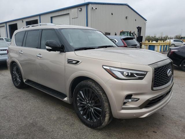 JN8AZ2ADXN9870126 - 2022 INFINITI QX80 LUXE BEIGE photo 4