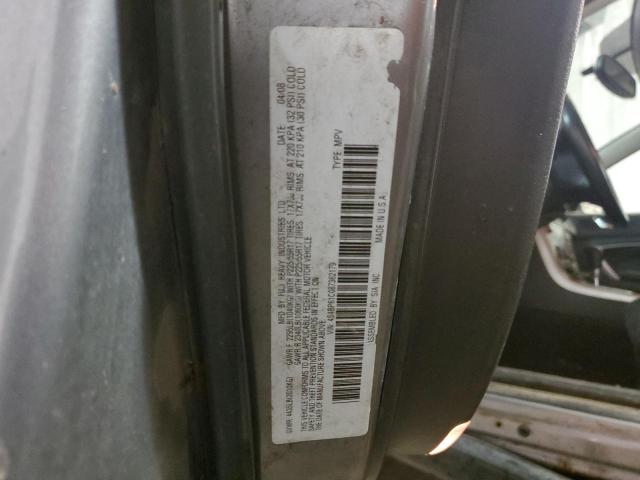 4S4BP61C087362179 - 2008 SUBARU OUTBACK GRAY photo 12