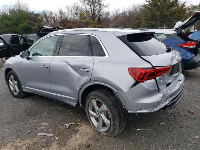 WA1BECF32L1059931 - 2020 AUDI Q3 PREMIUM SILVER photo 2