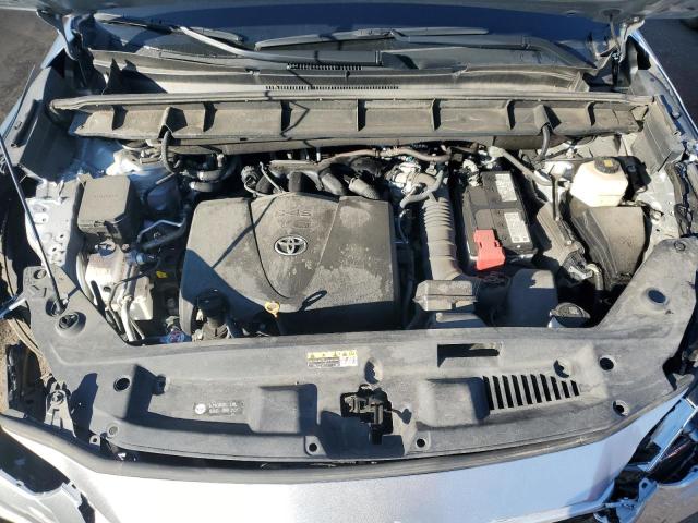 5TDGZRBH0MS529866 - 2021 TOYOTA HIGHLANDER ვერცხლისფერი ფოტო 12