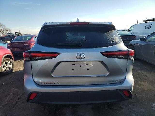 5TDGZRBH0MS529866 - 2021 TOYOTA HIGHLANDER ვერცხლისფერი ფოტო 6