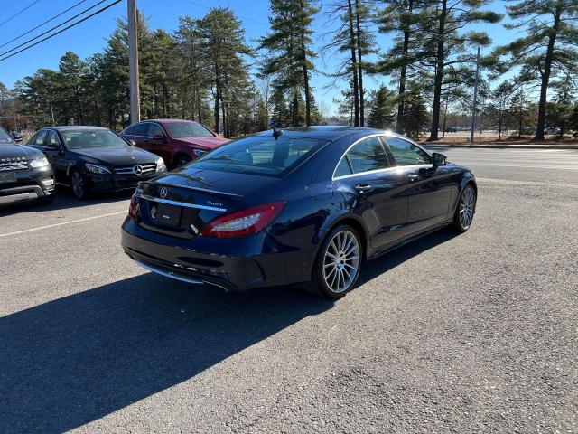 WDDLJ6HB0GA167116 - 2016 MERCEDES-BENZ CLS 400 4M BLUE photo 3