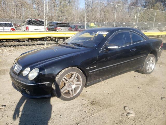 WDBPJ74J33A035300 - 2003 MERCEDES-BENZ CL 55 AMG BLACK photo 1