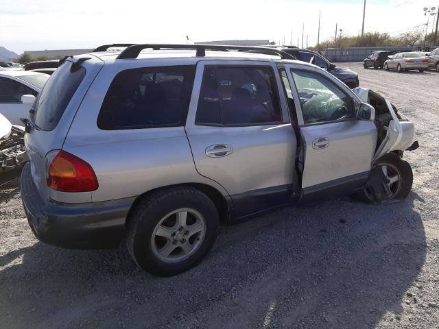 KM8SC83D11U070576 - 2001 HYUNDAI SANTA FE G GRAY photo 3