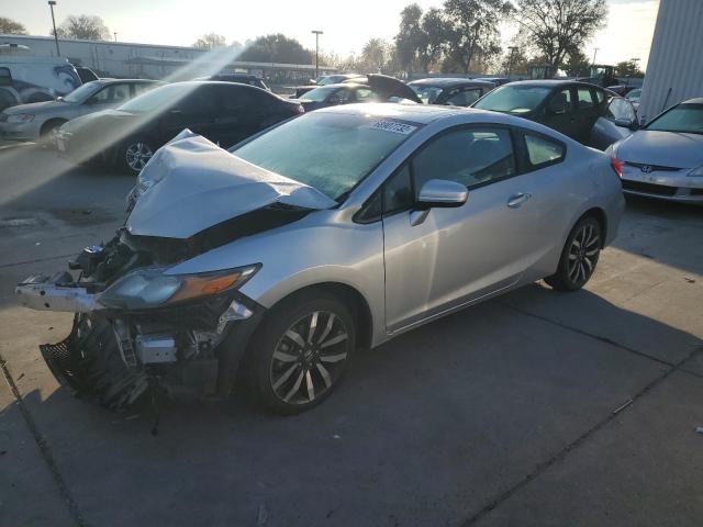 2HGFG3B03FH507730 - 2015 HONDA CIVIC EXL Gümüş foto 1