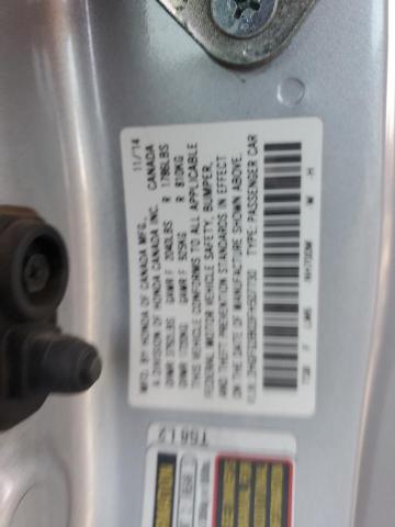 2HGFG3B03FH507730 - 2015 HONDA CIVIC EXL Gümüş foto 13