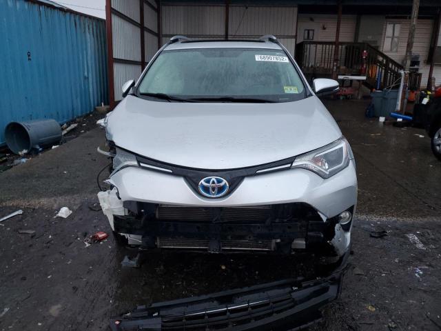 JTMRJREVXGD039811 - 2016 TOYOTA RAV4 HV XL SILVER photo 5