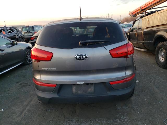 KNDPBCAC7G7880554 - 2016 KIA SPORTAGE GRAY photo 6