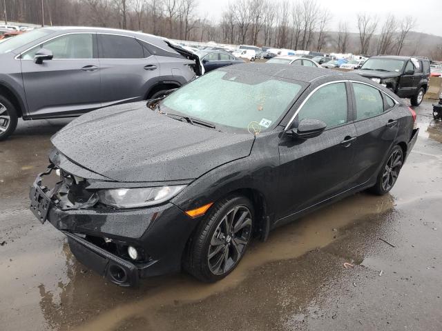 2HGFC2F82MH516776 - 2021 HONDA CIVIC SPOR Қара фото 1